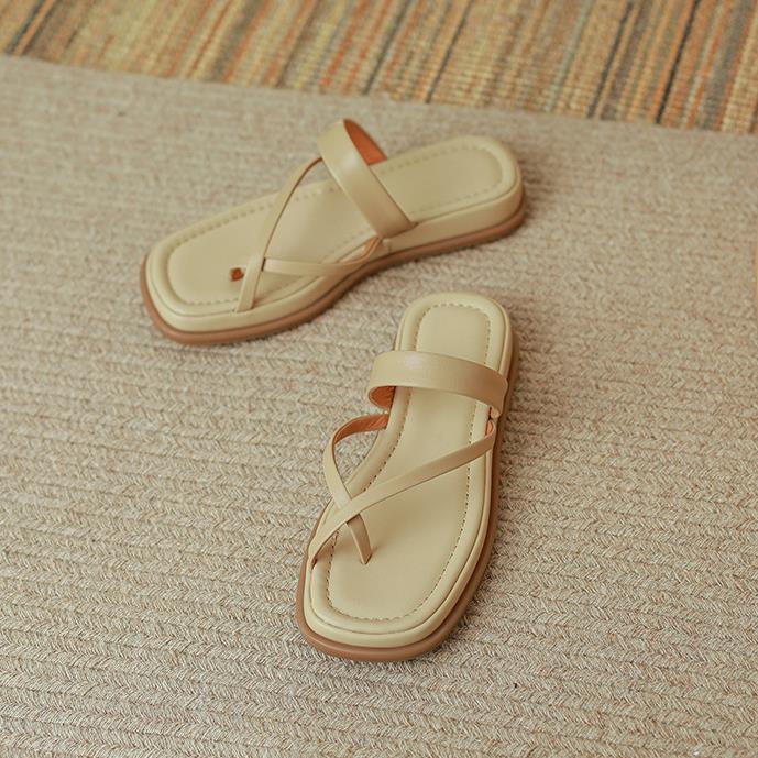 【shoes】2色無地スリッパF7500