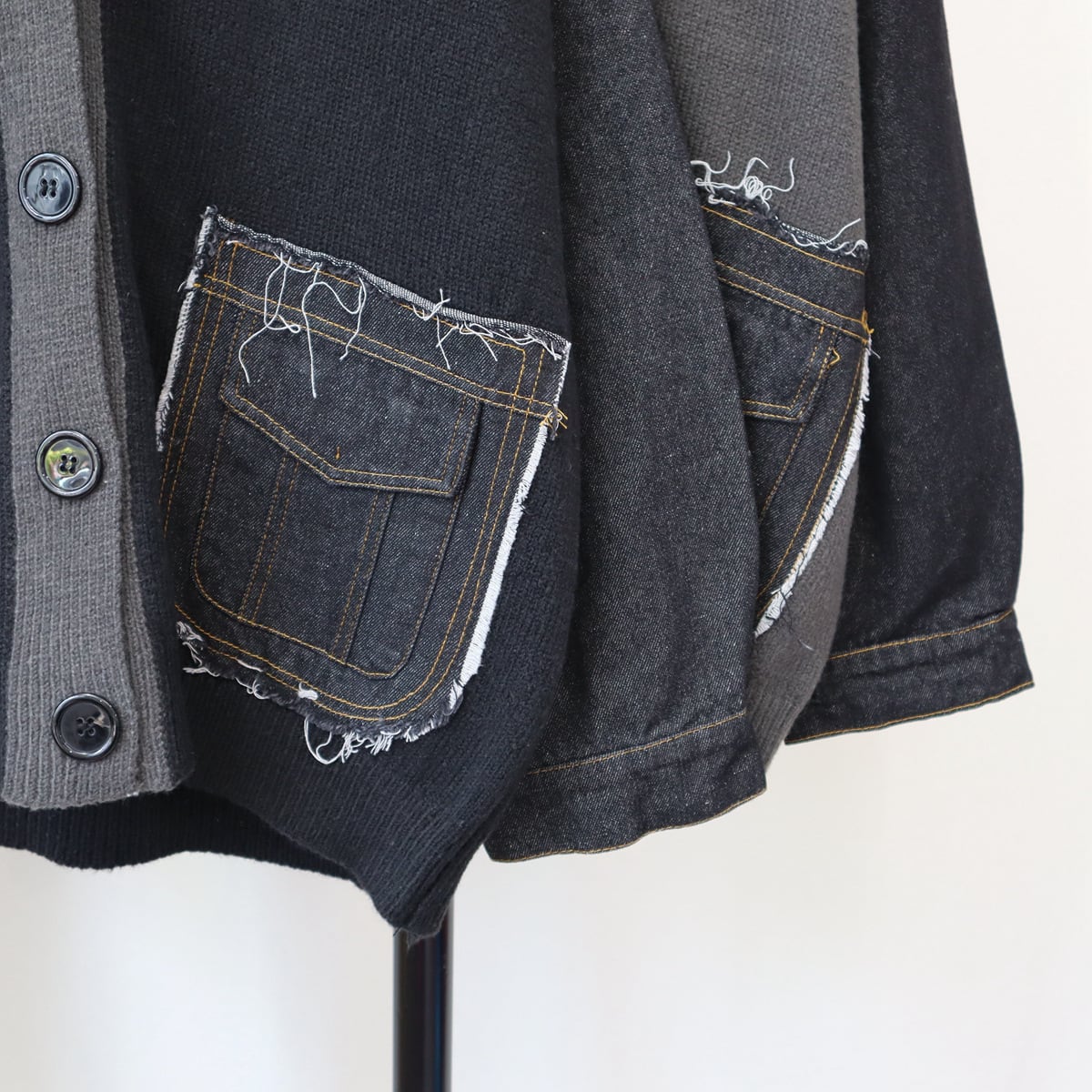 【outer】ドッキングニットカーデ M18952