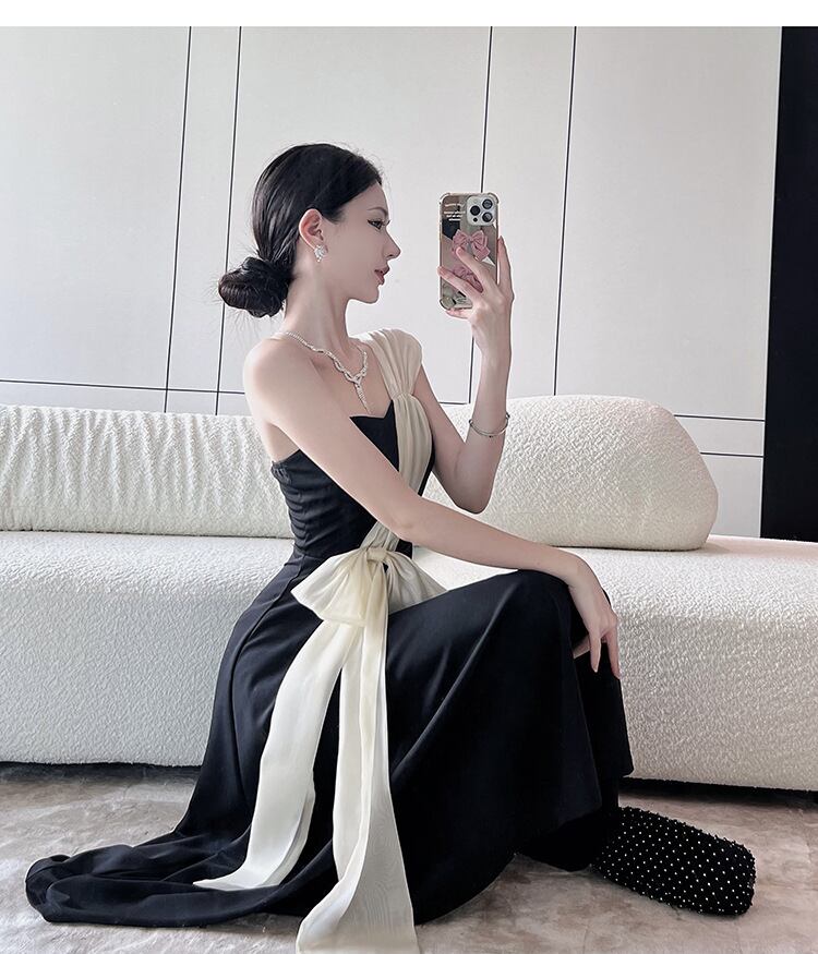 【dress】オフショルダーAラインワンピース G21051