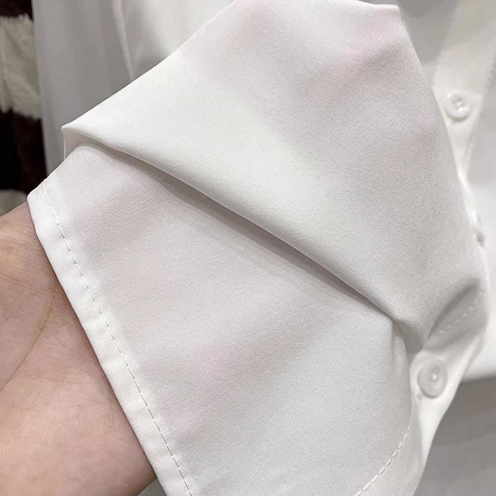 【set】2色ニットカーディガン+シャツ2点セットF7985