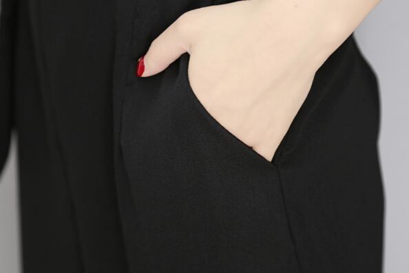 【set】好感度UP!気質満点シフォンルーズ着痩せレディース オールインワン