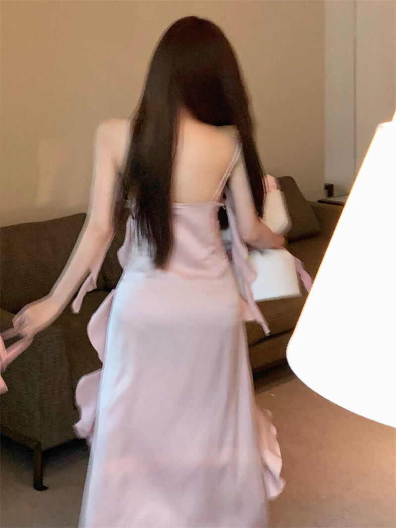 【dress】フリルキャミワンピースG20417