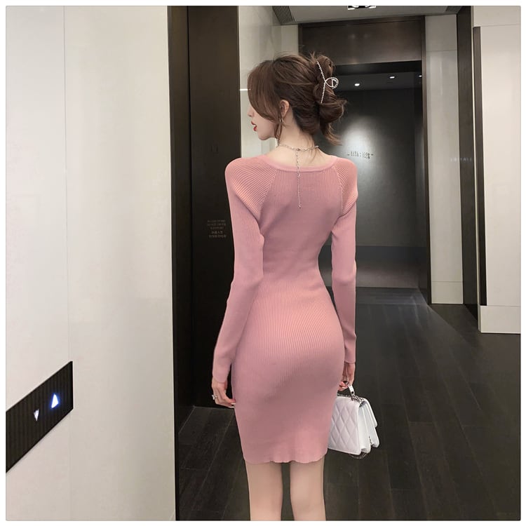【dress】ニットワンピース M27466