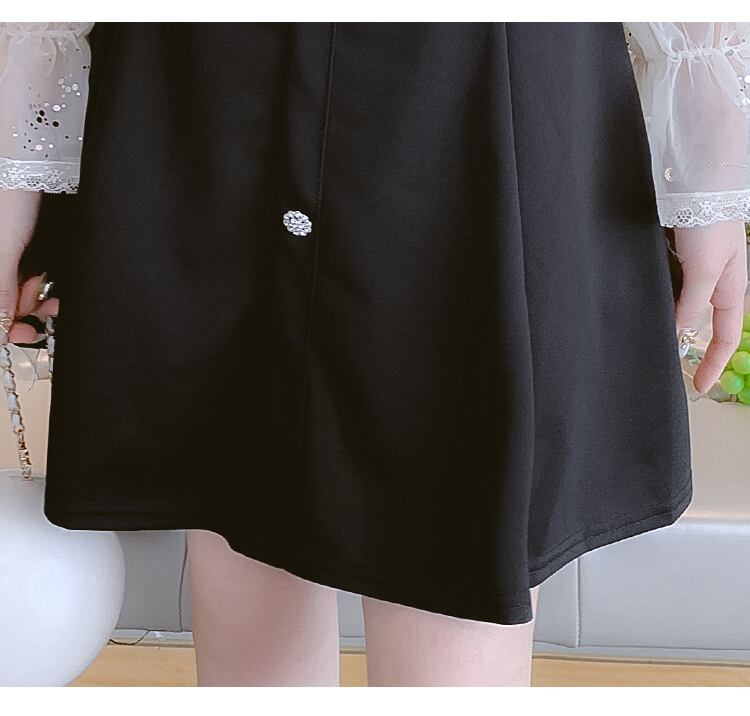 【dress】好感度UP!気質満点レトロスウィート長袖2021新作秋着痩せワンピース G1734