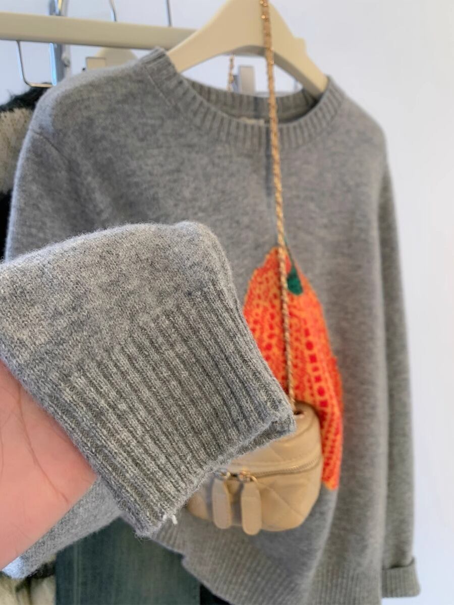 【tops】クルーネックニットセーター M29241