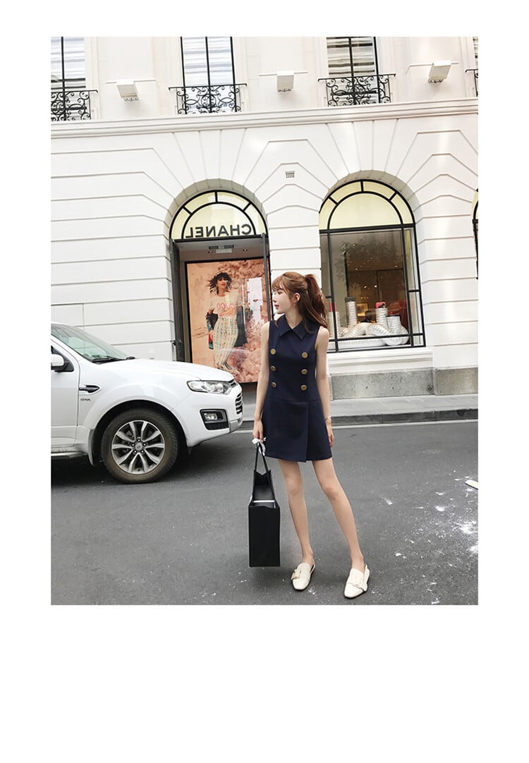 【dress】知的で品の良い気質満点レトロ着痩せエレガントレディーススーツワンピース G14575