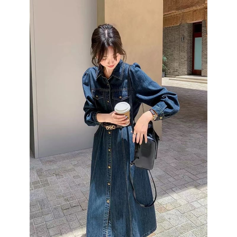 【dress】デニムワンピース M29725