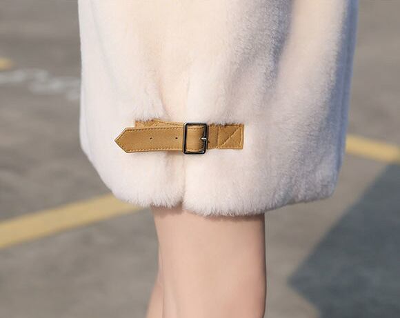 【outer】流行アイテム!2色秋冬新作スタンドネック長袖配色韓国ファッション厚手寒さ対策アウターコートF1320