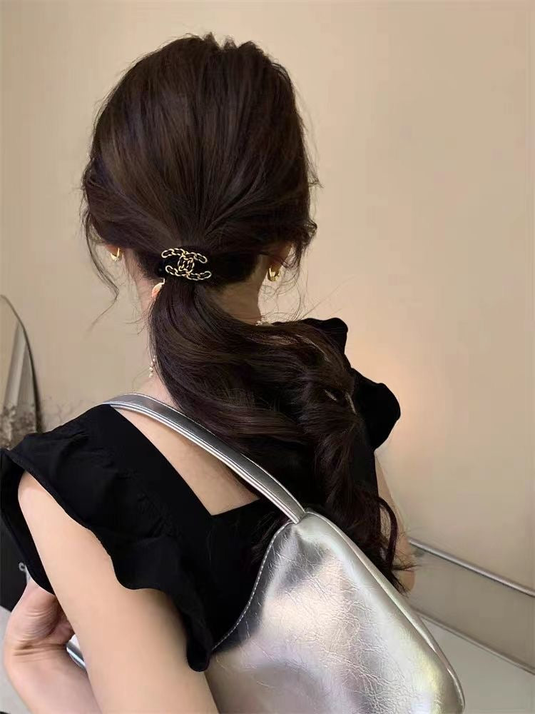 【小物】2点セットシュシュヘアゴムF7850