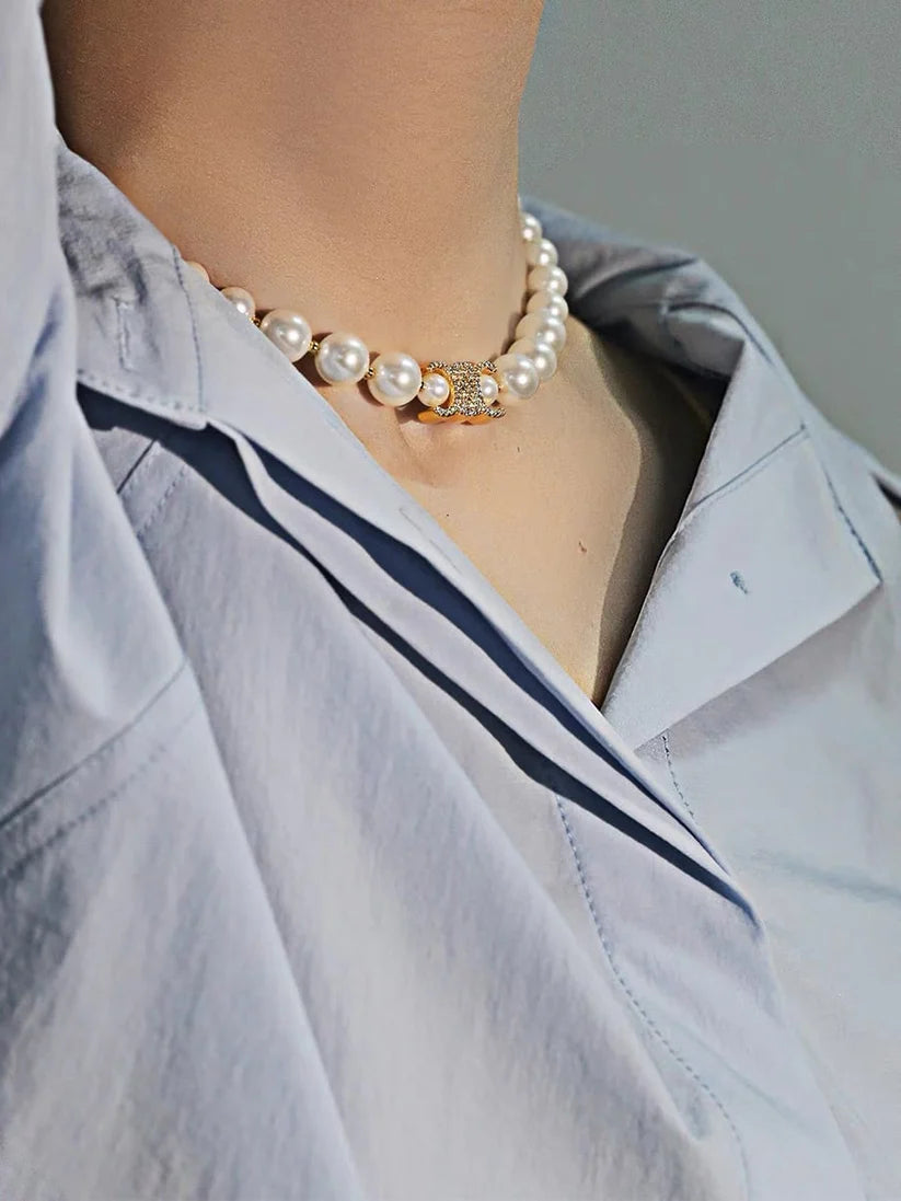 【小物】ビーズネックレスアクセサリーG21747