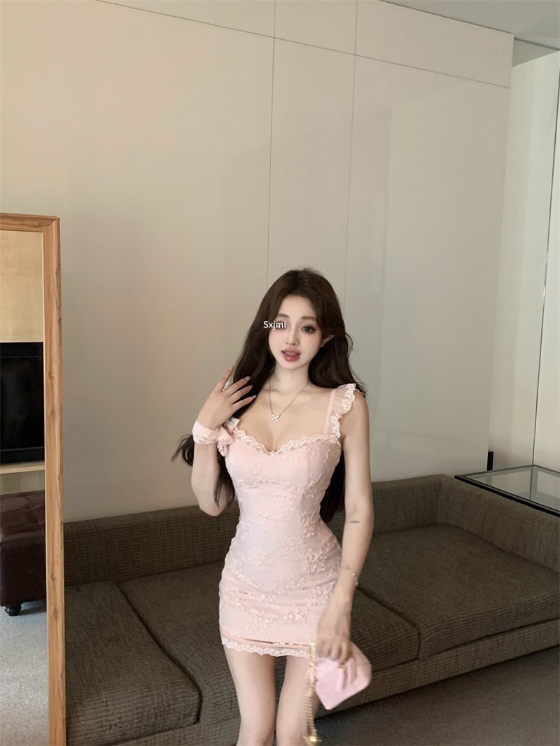 【dress】レースキャミワンピース M25194