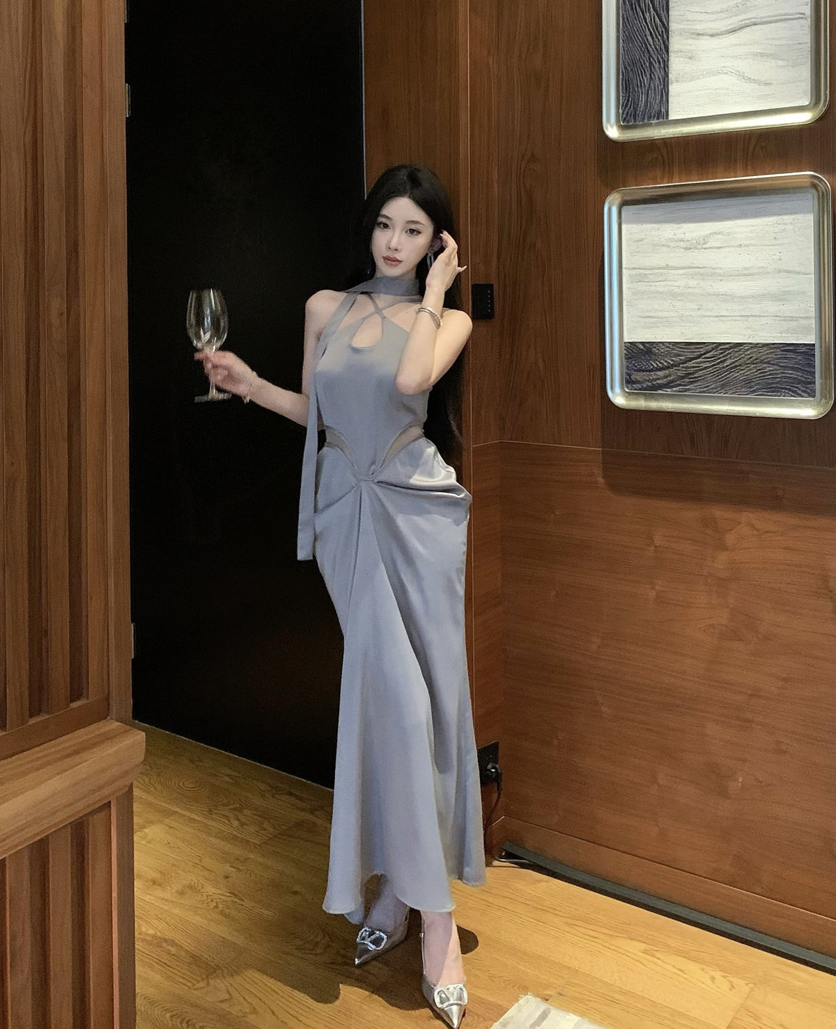 【dress】デートワンピース M25322