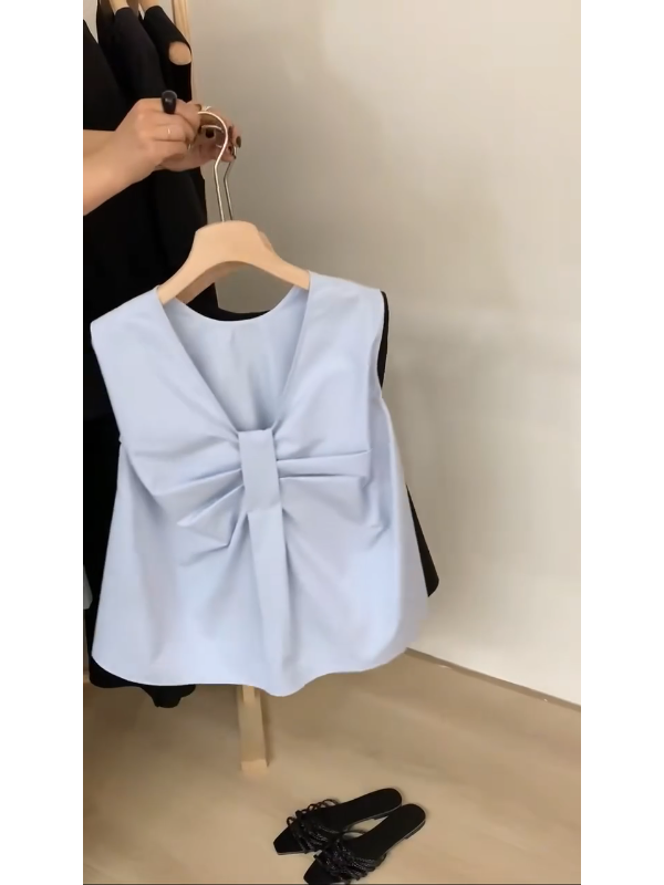 【tops】バックリボンキャミソールG22142