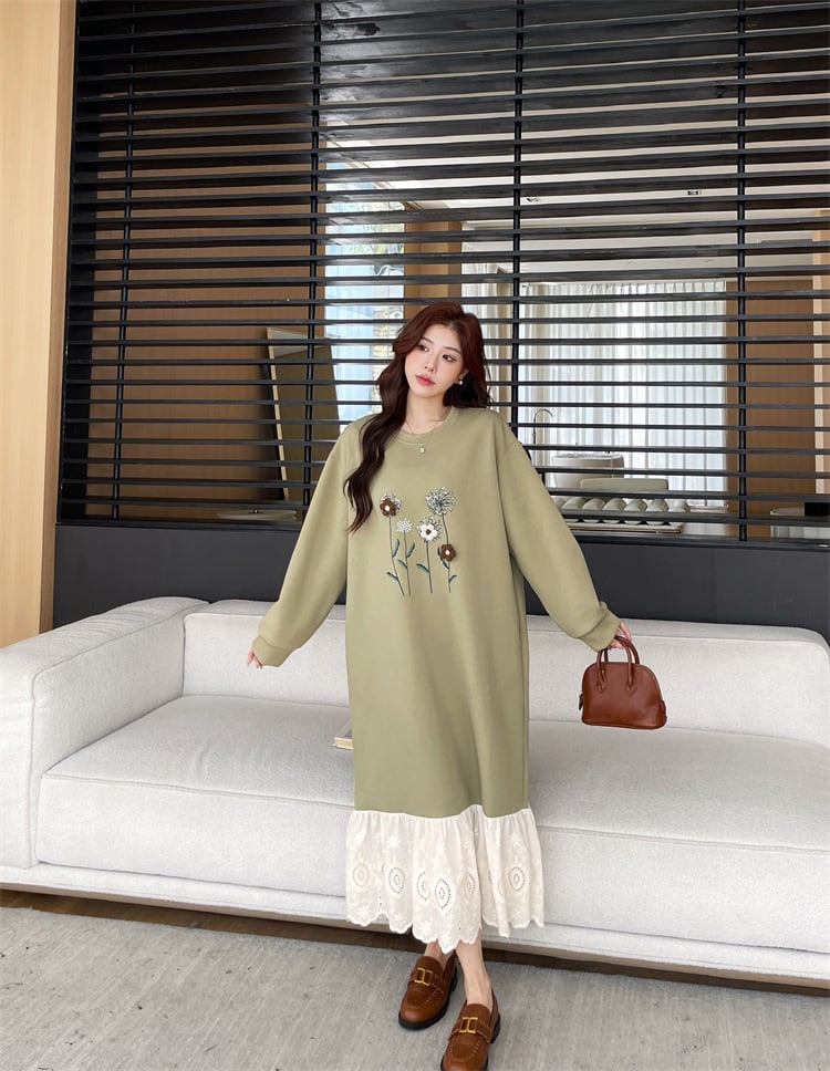【dress】ドッキングカジュアルワンピース M28935
