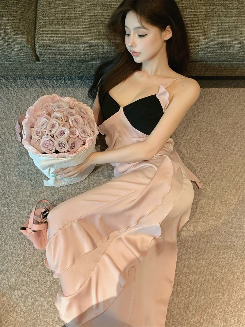 【dress】フリルキャミワンピースG20417