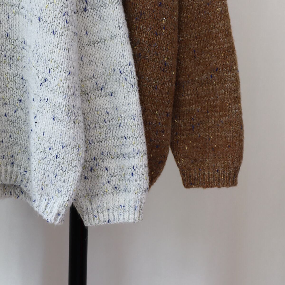 【tops】クルーネックニットセーター M18874