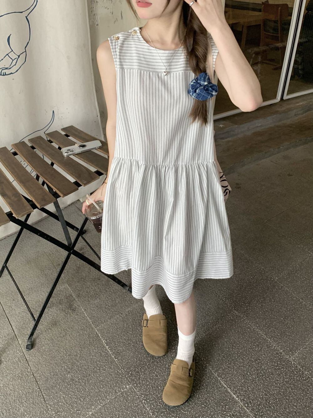 【dress】ノースリーブワンピース M30110
