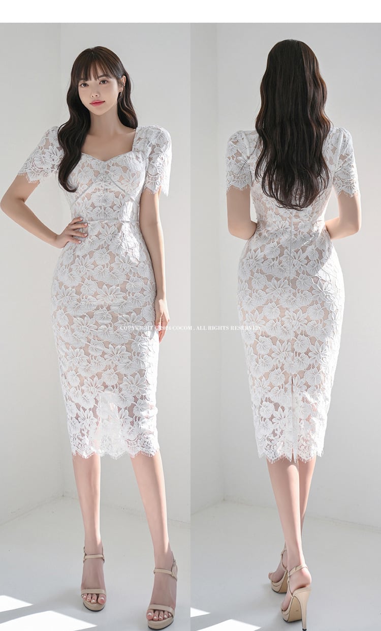 【dress】レースワンピース M23952