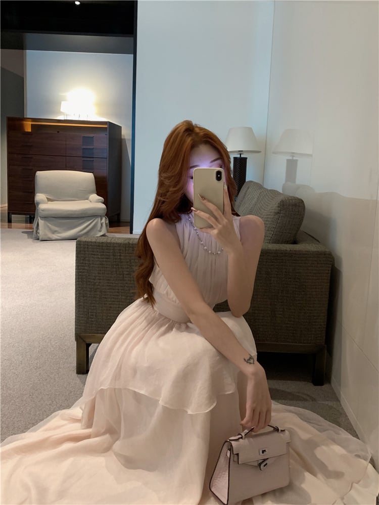【dress】ノースリーブワンピース M24304