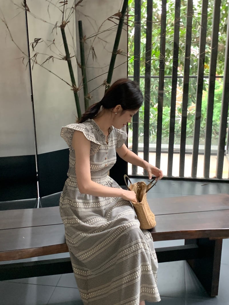 【dress】フリルワンピース M24461