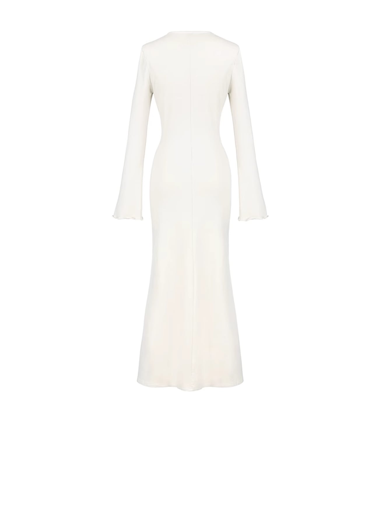 【dress】レースドッキングロングワンピース Q7596