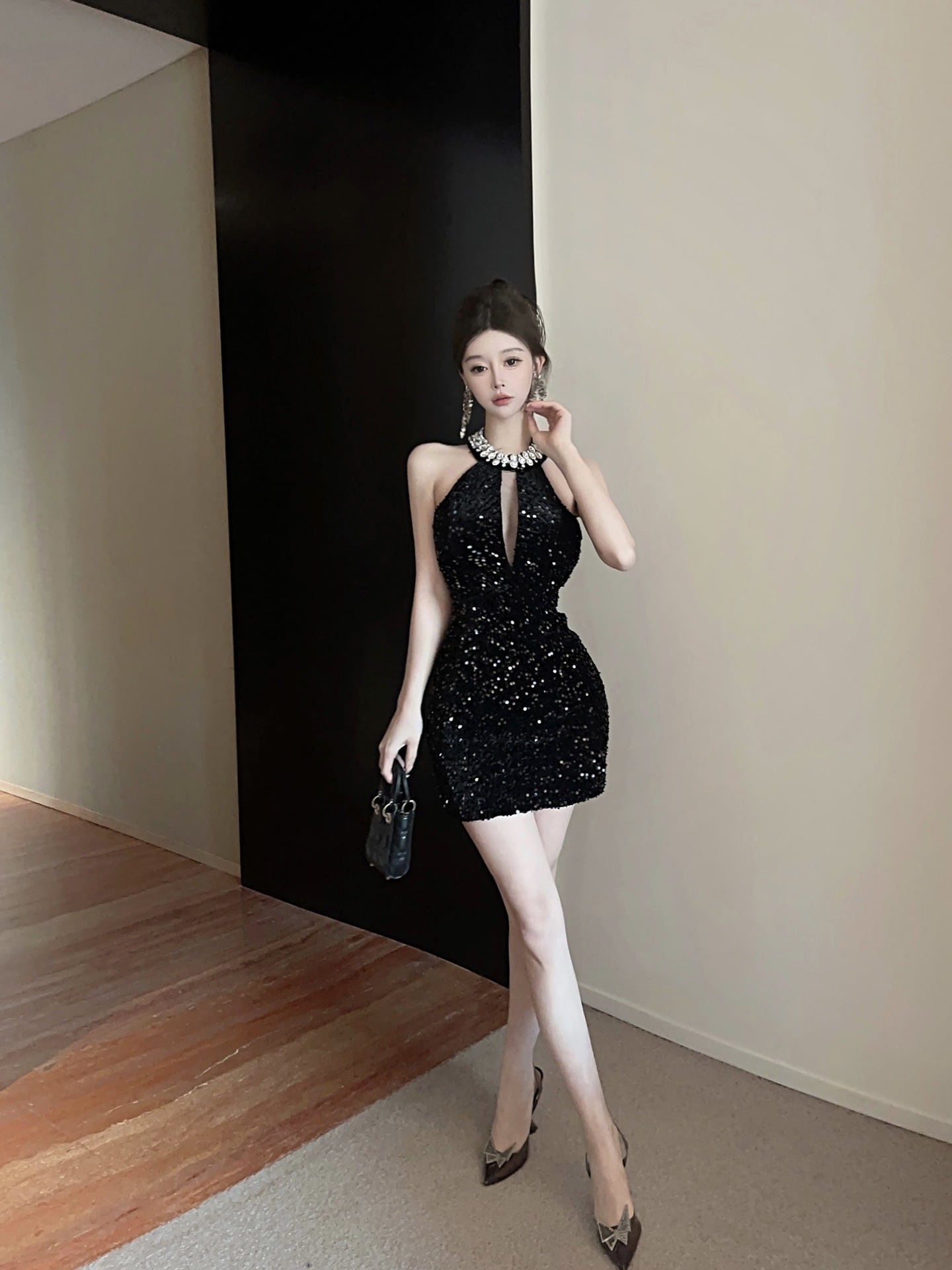 【dress】ダイヤモンドタイトワンピース G20082