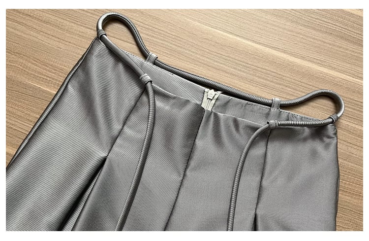 【set】ベアトップ+ハイウエストパンツ2点セットG21036