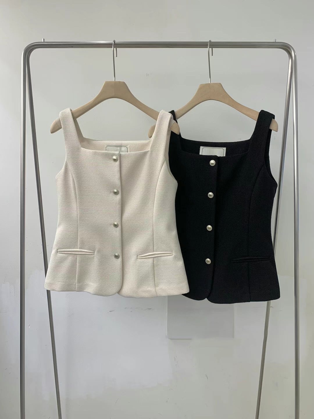 【set】ベスト×ショートパンツセット M24987