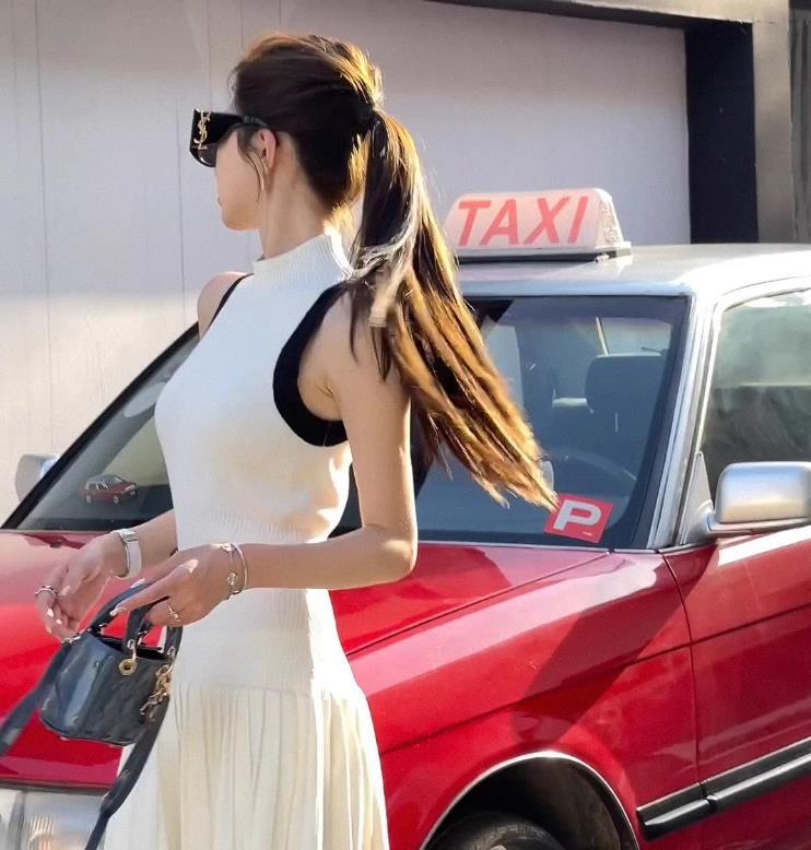 【dress】ベルト付きプリーツニットワンピースF7434