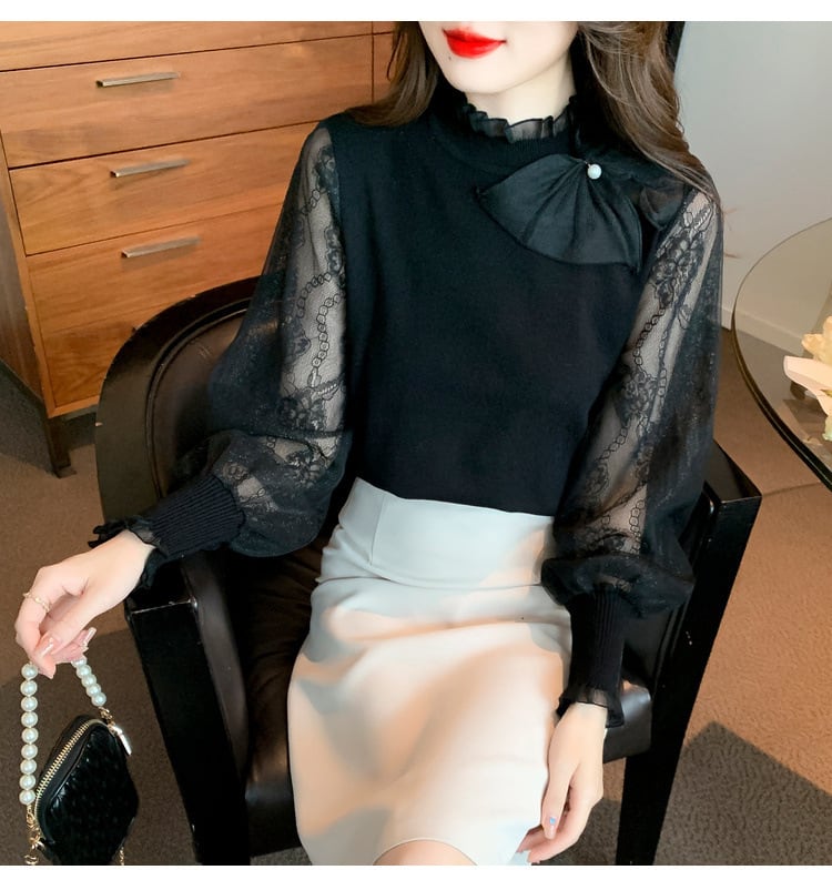 【tops】ドッキングブラウス M29368