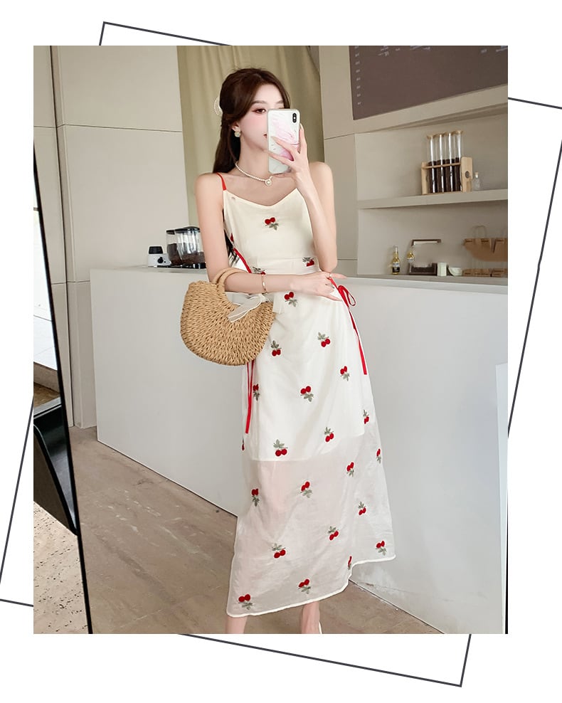 【dress】デートシフォンキャミワンピース G21009
