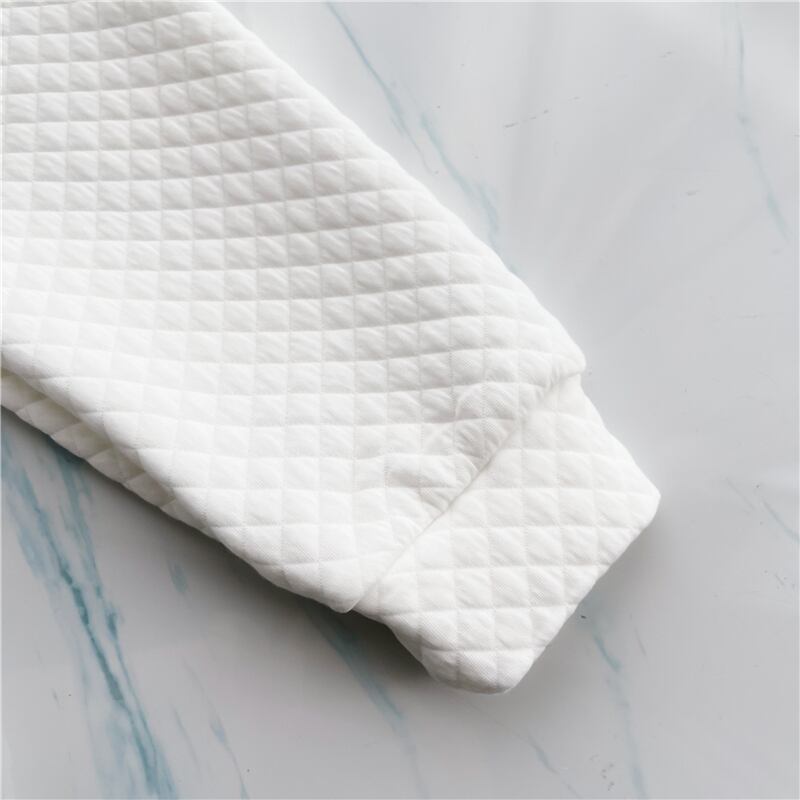 【tops】ラウンドネック長袖薄手パーカーF0760