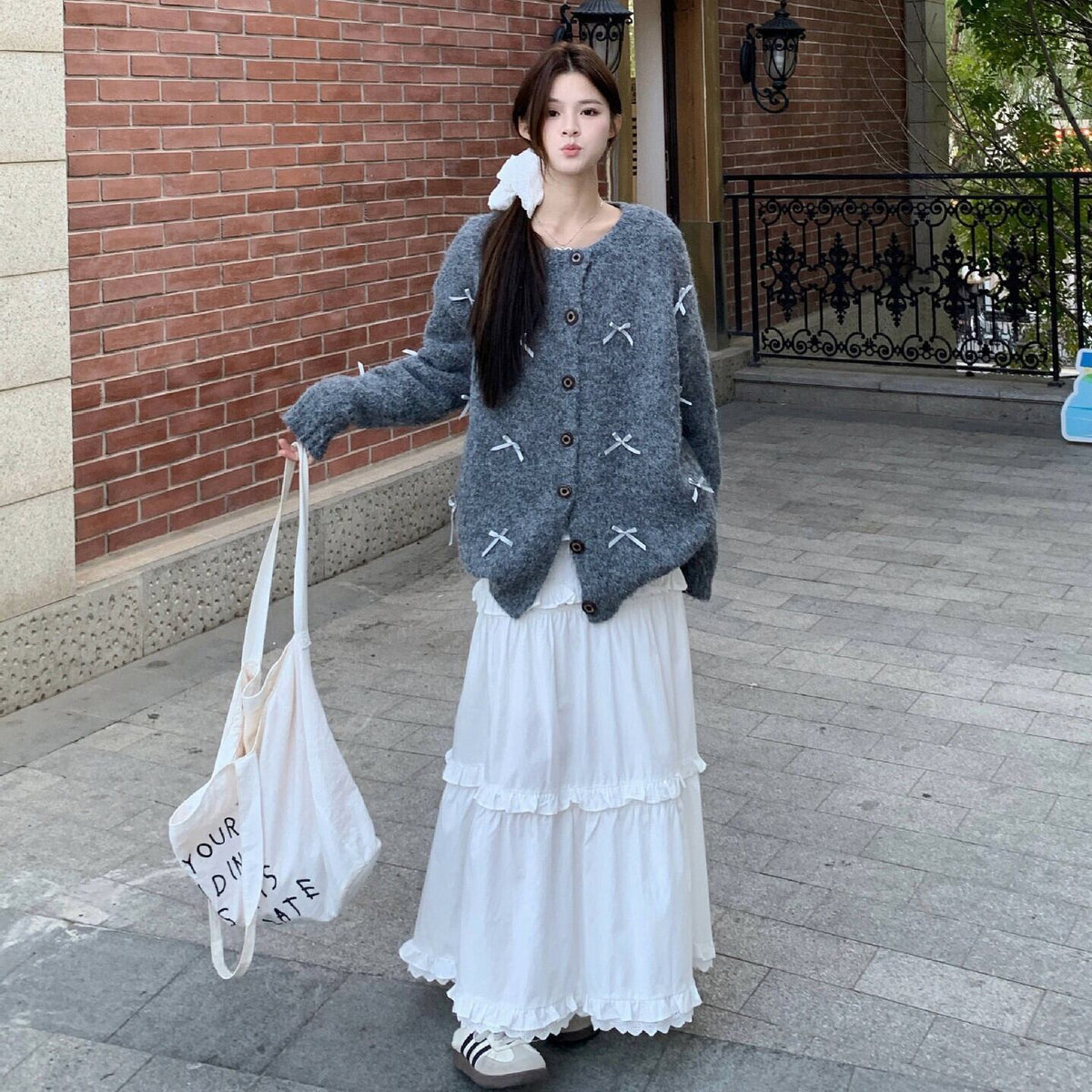 【outer】ニットカーデ M27985