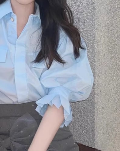 【tops】パフスリーブ ブラウスG20860