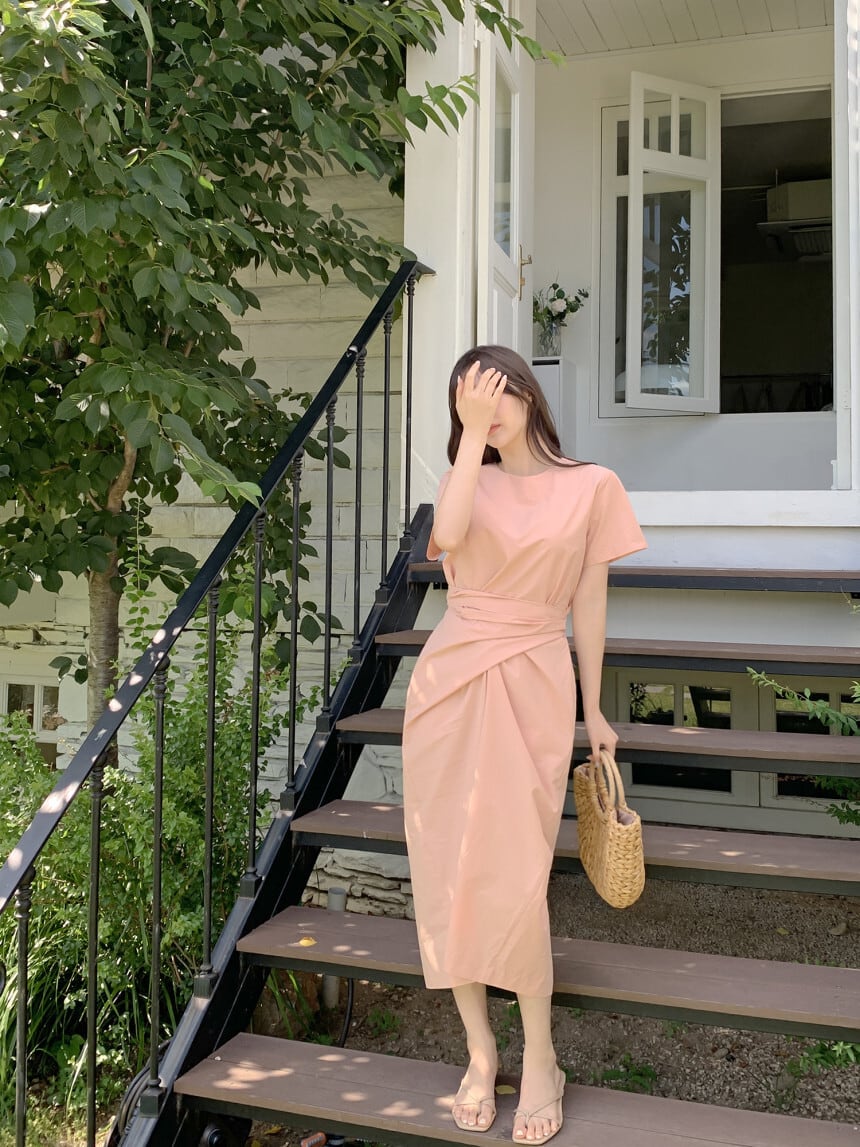 【dress】無地ワンピース M24810