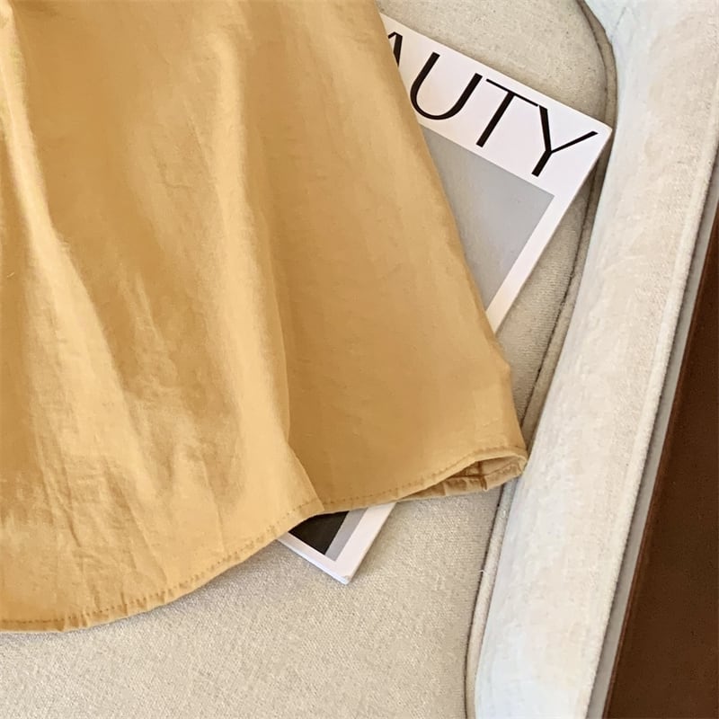 【tops】ノースリーブギャザータンクトップF7507