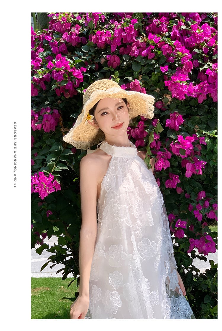 【dress】ホルターネックワンピース M25290