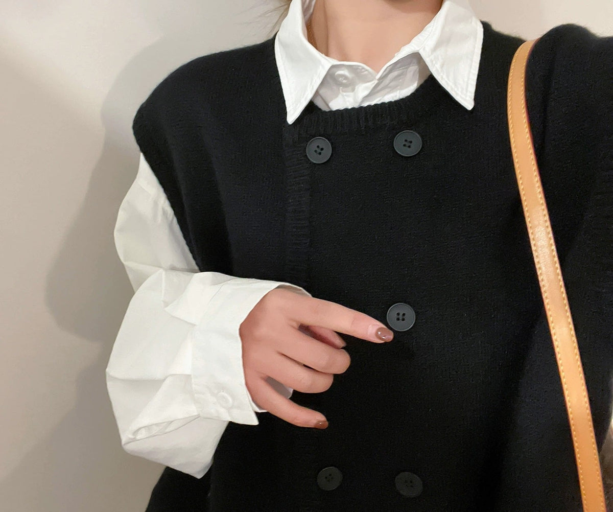 【tops】ニットベスト M25834
