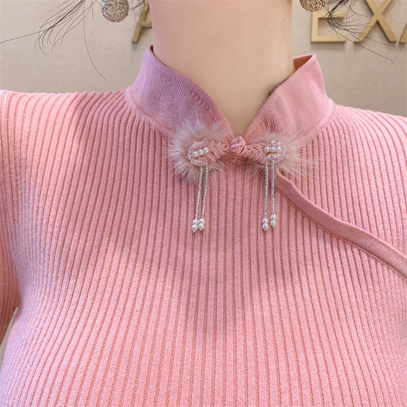 【tops】ファーニットトップス M28218