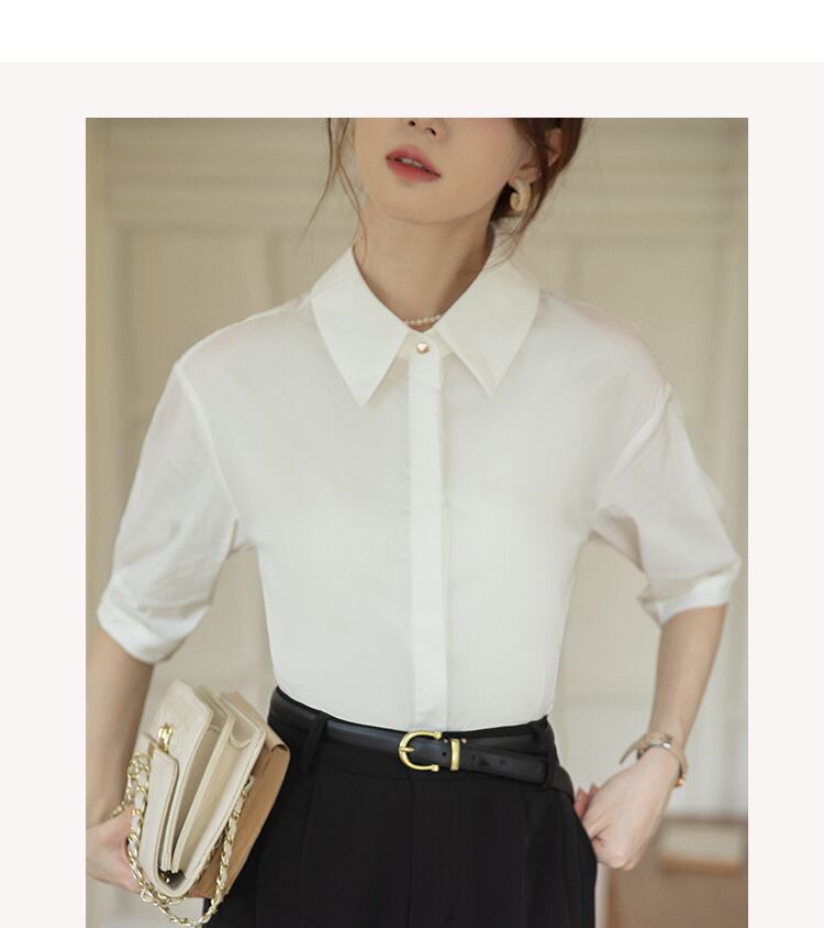 【tops】OL通勤ブラウスG21075