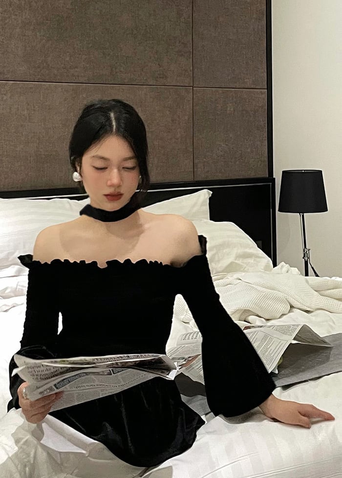 【tops】オフショルダーブラウスG20160