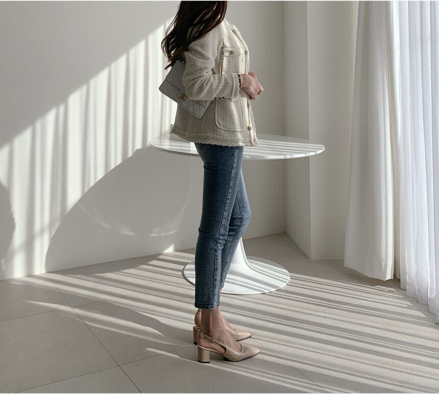 【outer】今季トレンド長袖秋新作着回し韓国風レトロポケット付き着回しショート丈コートF0924