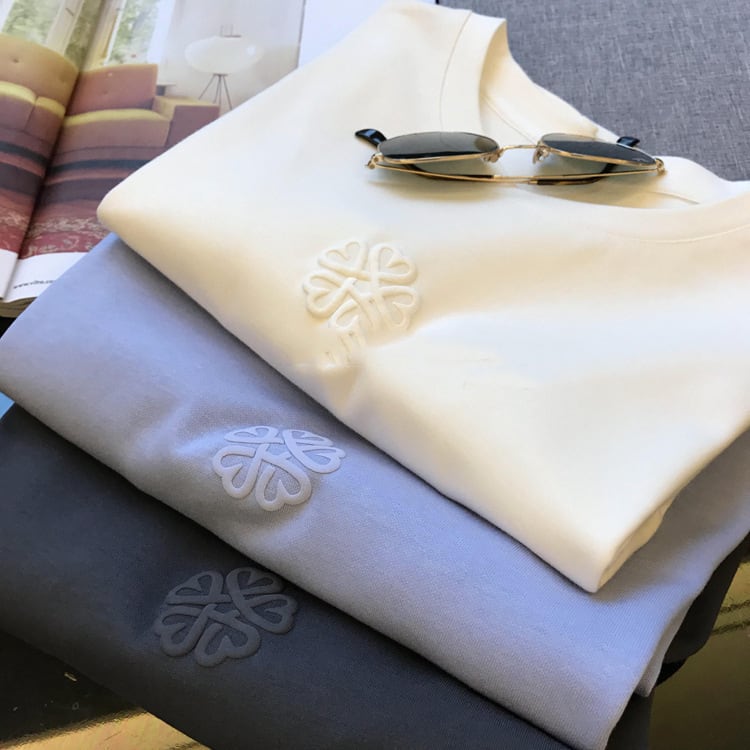 【tops】ラウンドネック半袖TシャツF7537