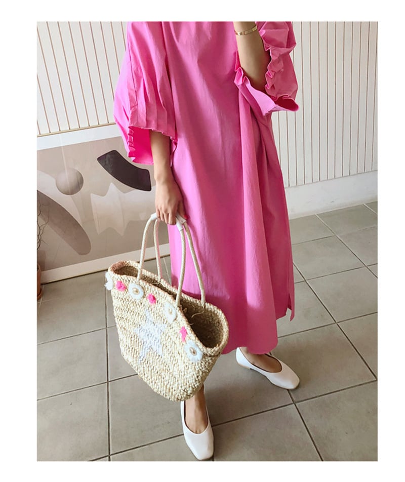 【dress】無地ワンピース M24017