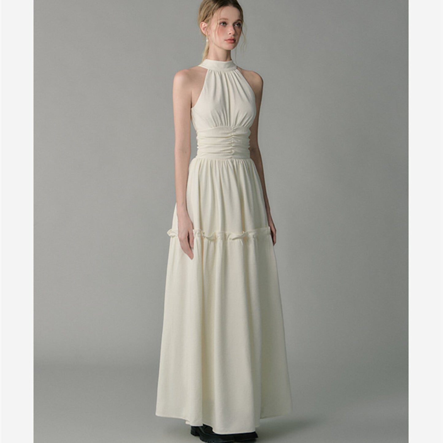 【dress】ホルターネックワンピース N3014