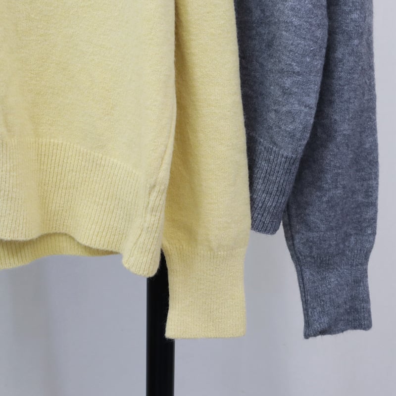 【outer】リボン付きニットカーデ M27395