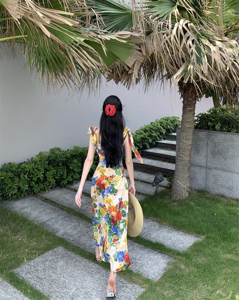 【dress】プリントキャミワンピース G21096