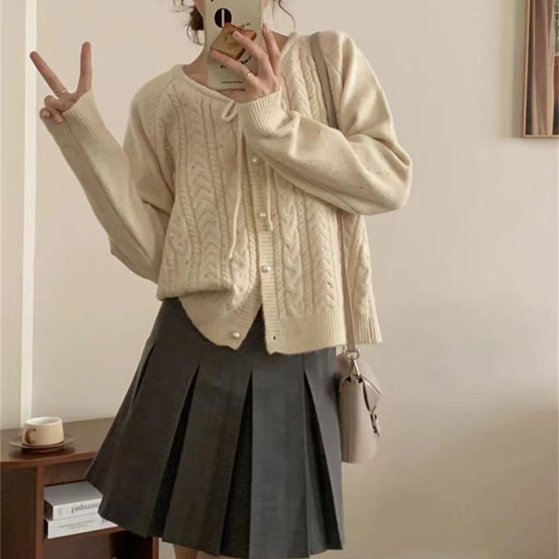 【outer】ニットカーデ M25915