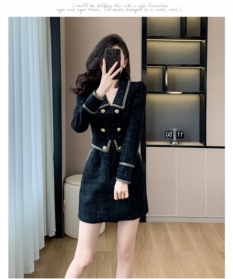 【dress】ドッキングワンピース M27656