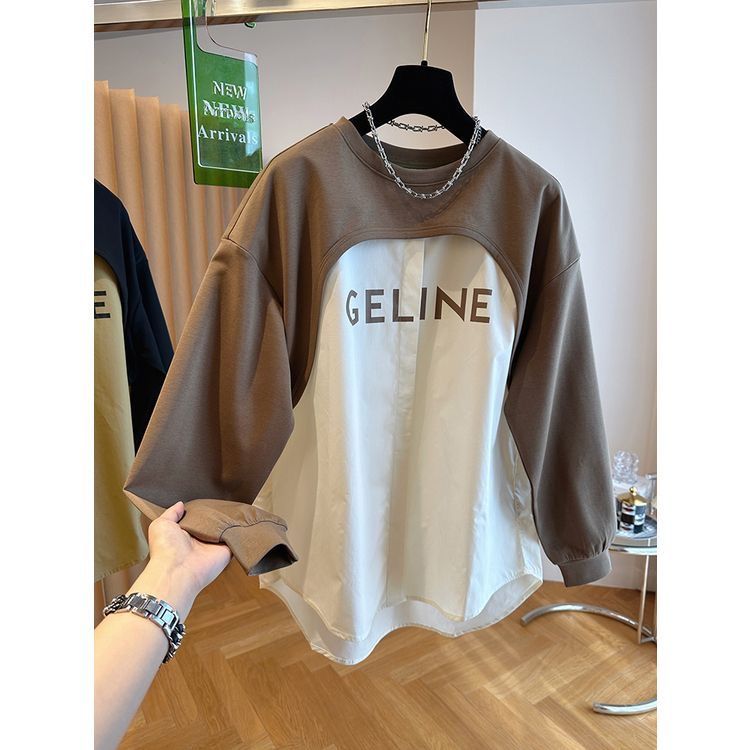 【tops】偽二つ切り替えパーカーG23833